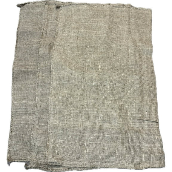 PNP Jute 3 Pack 40"x24" Large Burlap Bags, Potato Storage, ideal for Storage and Transportation of Heavy Items