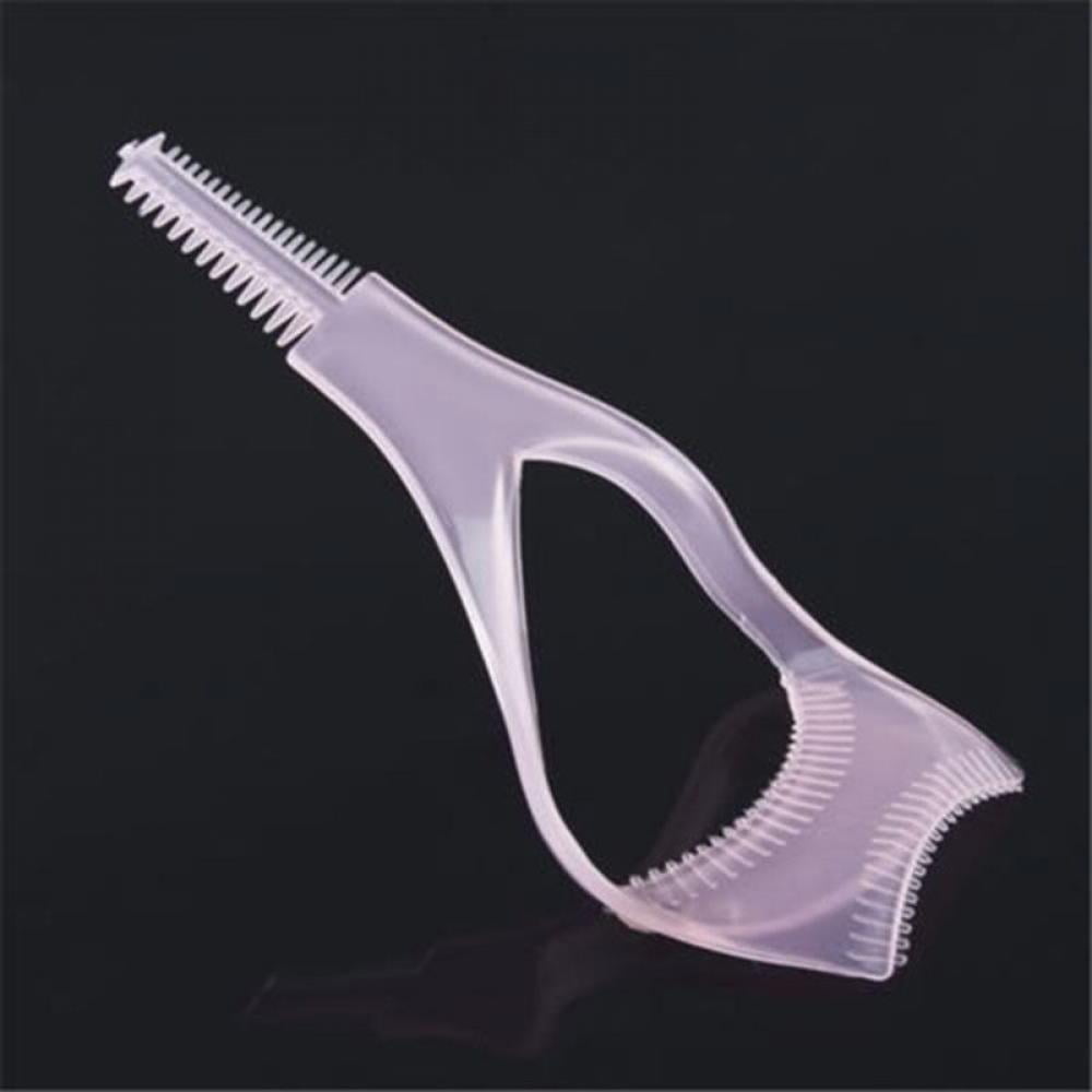 Eyelash Tool 3 in 1 Makeup Mascara Shield Guard Curler Applicator Comb