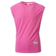 thumbnail image 4 of pstuiky Camiseta sin mangas para hombre, Camiseta de tirantes vintage de color liso para hombre, estilo casual, deportiva, transpirable, con cuello redondo Camisas de hombre l, 4 of 9