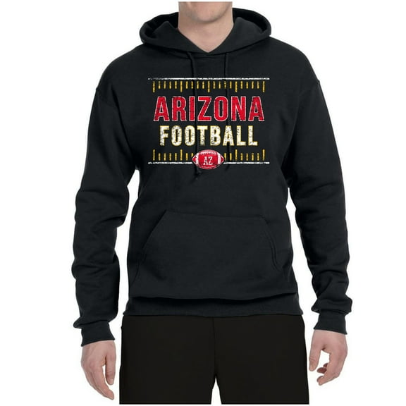 Wild Bobby Arizona ARI Hometown City Football Fan Pride Sports Unisex Graphic Hoodie Sweatshirt, Black, Small