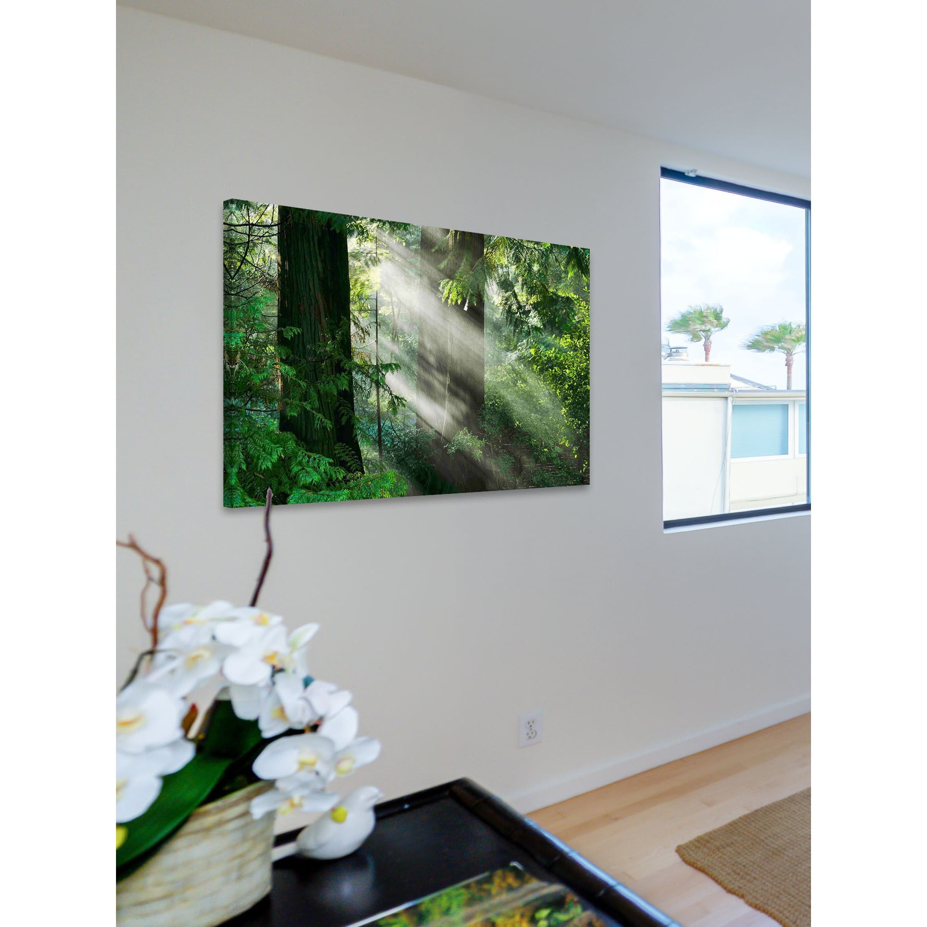 Marmont Hill "Light Through the Trees" Painting Print on Canvas