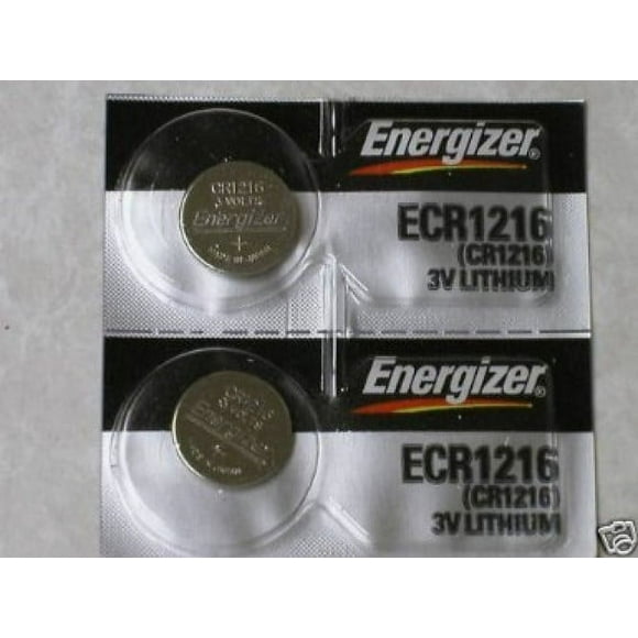Energizer CR1216 Piles à Piles 3 V au Lithium (Lot de 2)