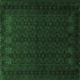 thumbnail image 1 of Ahgly Company Indoor Square Persian Emerald Green Traditional Area Rugs, 5' Square, 1 of 4