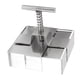 thumbnail image 1 of Molde Cuadrado Para Anillos De Pastel, Molde Para Anillos De Cocina De Acero Inoxidable, Molde Para Pasteles Con émbolo Con Resorte Y Prensadores, Multiusos, 1 of 7