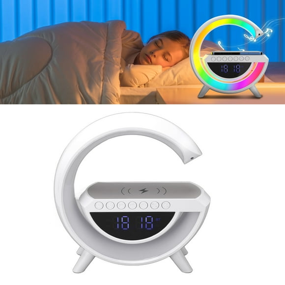 Altavoz Despertador, Altavoz Bluetooth Confiable DC 5V Versátil Durable Carga Inalámbrica De Música Premium Para Dormitorio
