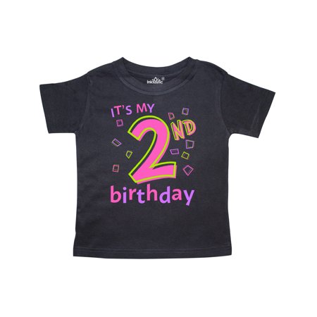 

Inktastic It s my Second Birthday Gift Toddler Boy or Toddler Girl T-Shirt