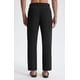 thumbnail image 2 of Pantalones de lino Libin para hombre, casual, playa, color negro, talla S, 2 of 6