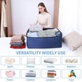 thumbnail image 5 of Bolsa de almacenamiento, bolsa para guardar ropa de temporada, bolsa para colchas, bolsa para ropa de cama, bolsa para mudanzas, suave y resistente, impermeable, a prueba de humedad y al polvo, 5 of 5