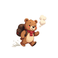 thumbnail image 6 of cartoon Winter Camping Stickers, Waterproof Winter Camping Sticker for Water Bottle Laptop Phone Cases Planner Skateboard Luggage Helmet Party Favor Decor, Ideal for Adults Teens Teacher Rewards, 6 of 9