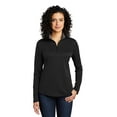 thumbnail image 1 of Port Authority Women's Silk Touch Performance 1/4Zip LK584, 1 of 1