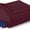 Wine, variant on Micro Flannel® Electric Heated Blanket, Queen, Wine