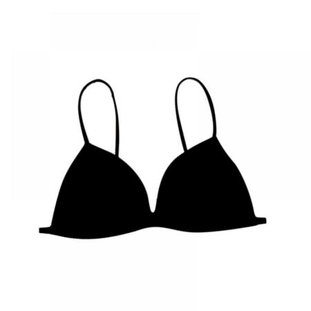 

Women s Silk Satin Triangle Bralette Soft Cup Wireless Bra Smooth and Comfortable Wire Free Bra Top