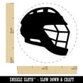 thumbnail image 2 of Lacrosse Helmet Self-Inking Rubber Stamp Ink Stamper - Blue Ink - Mini 1/2 Inch, 2 of 7