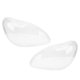 thumbnail image 4 of par de cubierta de lente de faro transparente, cubierta de lente de faro delantero izquierdo y derecho, repuesto para Benz W220 S600 S500 S350, 4 of 6