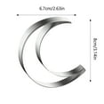 thumbnail image 2 of Moon Shape Stainless Steel Cookie Moulds - Create Adorable and Surprise Loved Ones with This Baking Tool for All Occasions, 2 of 7