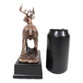 thumbnail image 5 of Statue Rustique en Résine Patinée Bronze avec Base de Trophée, 5 of 5