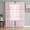 Pink, variant on Sheer Curtains 84 Inches Long 2 Panels Set for Living Room, Blue Stripe Semi Sheer Curtains for Windows, Abstract Art Modern Vertical Striped Voile Window Treatments Rod Pocket Curtain