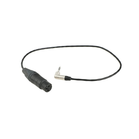 Lanxri 3Pin XLR Female To 3.5mm Male Cable For RED Sony Cine Camera