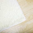 thumbnail image 5 of Plush Carpets Living Room Decoration, Home Soft Shaggy Lounge Rugs, Fluffy Children's Play Mat Bedside Floor Mats, 31.5" x 47.2", White, 5 of 6