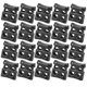 thumbnail image 1 of OULII 5Jgo Stopper Plástico Doble Agujero Para Ajuste Seguro De Cuerdas Y Cordones Negros, 1 of 8