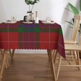 thumbnail image 3 of Rectangle Table Cloth, Old Scotsman Clan Fraser Tartan Plaid Resistant Washable Tablecloth Decorative Table Cover for Dining, Indoor and Outdoor, 3 of 6