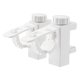 thumbnail image 1 of 2 soportes ajustables para barra de cortina, ganchos autoadhesivos para cortina de ducha, soportes para armarios, estanterías y oficinas., 1 of 5
