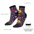 thumbnail image 6 of Pofeuu Cinco De Mayo Floral Print 30cm Socks, Adult Running Hiking Socks for Youth and Adult, 6 of 7