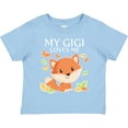 thumbnail image 3 of Inktastic My Gigi Loves Me Little Fox Boys or Girls Toddler T-Shirt, 3 of 5