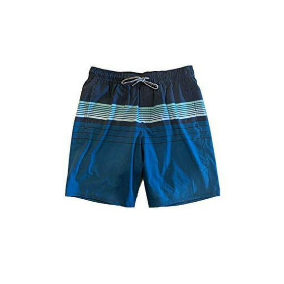 Hang Ten Men's Elastic Boardshort (Blue Sapphire, Medium)