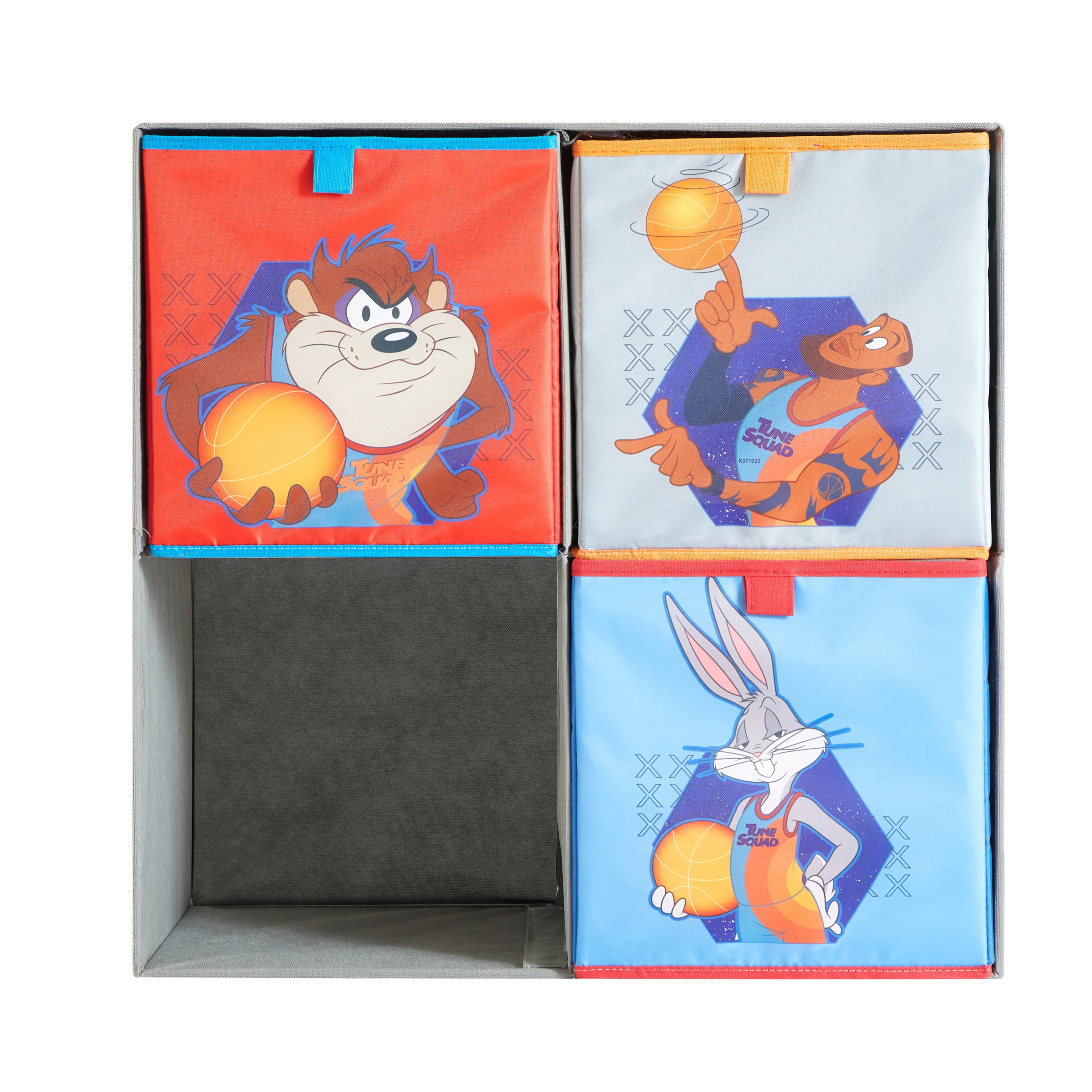 Space Jam Collapsible Storage Cubby,23.25"W x 17.5"D x 23"H