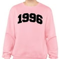 thumbnail image 2 of 1996 College Style Sweatshirt Unisex Large Pink, 2 of 5
