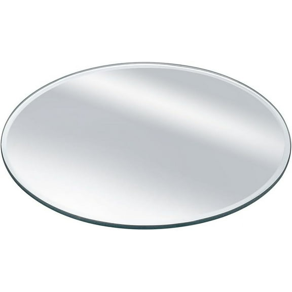 Glass Mirror Sheet Mirror Panels Round Pattern 152.4x3mm