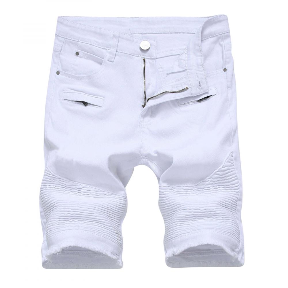 Tdoqot Mens Jean Shorts vacation Daily Solid Summer Casual Loose Quick