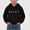 Black, variant on ITSAME Boys Hoodie Pullover Long Sleeve Cartoon Print Casual Hooded Sweatshirt with Kangaroo Pocket Size 7