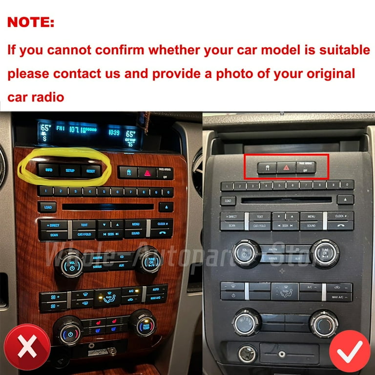 Android 15, 4G+128G GOHHDL Autoradio Carplay Pour Ford Fiesta