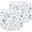 Color 3, variant on Linen Drum Lamp Shades Subtle Blue Gray Botanical Leaf White 13" x 13" x 10" Lampshade for Table Lamps Floor Lamps Lamp Shade Replacement Easy Assembly Required