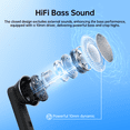 thumbnail image 5 of Cillso 2026 AI Translation Earbuds Real Time, 163-Language Translator Earbuds, No Subscription, Bluetooth 5.4 ENC Translation Headphones for iOS Android, Travel, Business & Learning, 5 of 8