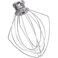 thumbnail image 3 of El accesorio se adapta a la batidora de pie con cabezal inclinable Kitchen Aid, reemplaza K45WW, acero inoxidable, batidor de crema espesa para huevos, batidor de mayonesa para pasteles, 3 of 5