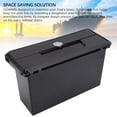 thumbnail image 4 of Marine Storage Box, Lockable Dry Storage Emergency Marine Box with Double Cup Holder, Marine Boat Storage Compartment Multifunctional Plastic Boat Glove Box, 4 of 7