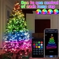thumbnail image 1 of Christmas Lights Battery Operated, 17ft 50 LED Rainproof Wire String Light, Remote Control & 8 Modes Indoor Outdoor Xmas Tree Wedding Party Decoration, 1 of 9