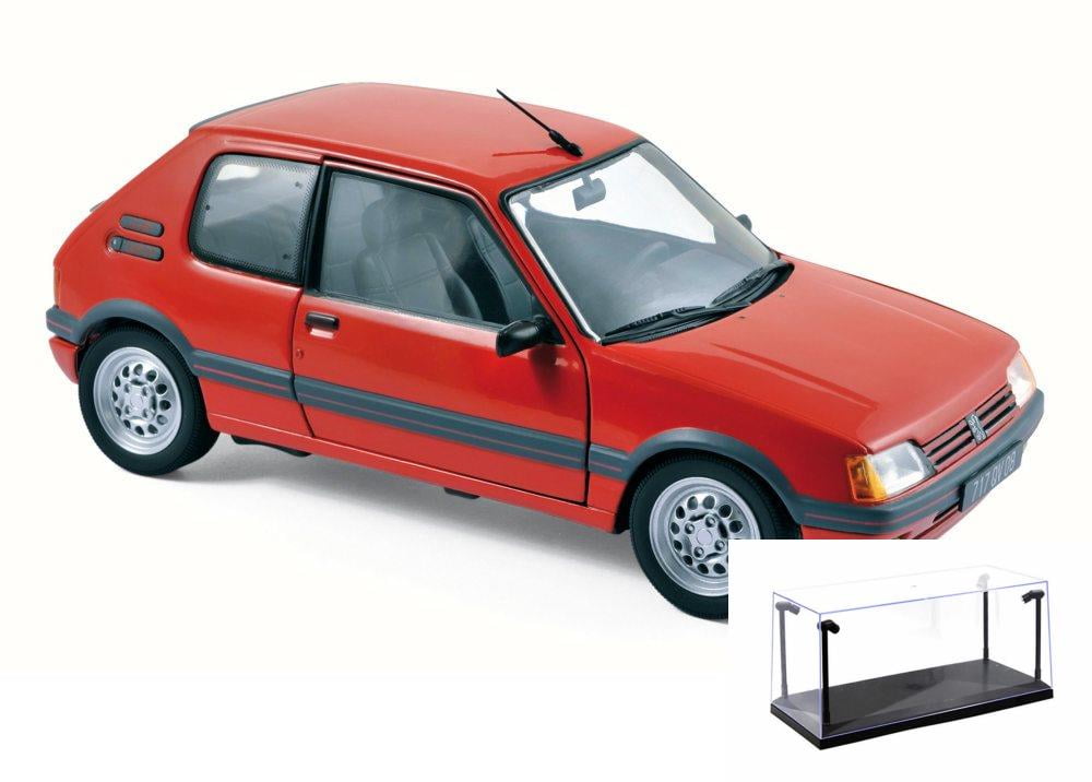 Diecast Car Led Display Case Package 19 Peugeot 5 Gti 1 6 Coupe Vellelunga Red Norev 1 18 Scale Diecast Model Toy Car W Led Display Case Walmart Com Walmart Com