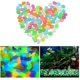thumbnail image 4 of 100pcs Colorful Glowing Pebbles Artificial Luminous Stone Resin Luminous Stones (mixed Colors), 4 of 5