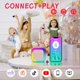thumbnail image 4 of Máquina de karaoke Kinglucky TOP Mini para niños con más de 14 millones de canciones, color rosa, 4 of 9