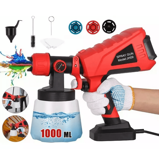 Pistola eléctrica para pintura BLOOSOM 127v 600w con 3 modos de pulverización