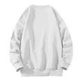 thumbnail image 2 of Jalioing Sweatshirts for Men Sherpa Fleece Lined Long Sleeve Crew Neck Pullover Tops Fall Winter Casual Warm Shirts, 2 of 4