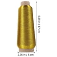 thumbnail image 2 of 4 rollos de hilos de colores para manualidades, exquisitos hilos de coser, prácticos hilos de coser, hilos artesanales, 2 of 5