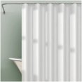 thumbnail image 1 of Forro de ducha Zenna Home blanco de peso medio, 1 of 1