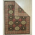 thumbnail image 3 of EORC Red Handwoven Wool Transitional? Spanish Style Rug, 9'2 x 11'9, 3 of 4