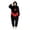 Black1, variant on Spider Hero Fleece Cosplay Onesie Jumpsuit, Full Zip Hooded Web Print Pajamas Sleepwear for Adults Cosplay Party