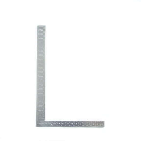 Swanson Tool Co 16" x 24" Aluminum Rafter Square, Model TA122